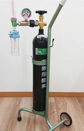 酸素吸入器の写真